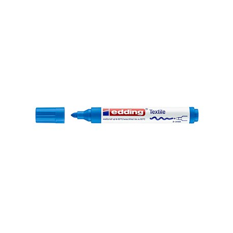 Marcador Tecidos Edding 4500 2-3mm Azul Claro 1un 1301636