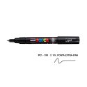 Marcador Uniball Posca PC-1M 0,7mm Preto (24) 1un 1293148/UN