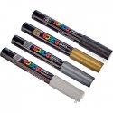 Marcador Uniball Posca PC-1M 0,7mm 4 Cores 4un 1293276