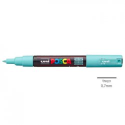 Marcador Uniball Posca PC-1M 0,7mm Verde Aqua (P6) 1un 1293322/UN