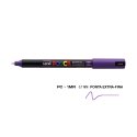 Marcador Uniball Posca PC-1MR 0,7mm Violeta (12) 1un 1293129/UN