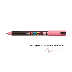 Marcador Uniball Posca PC-1MR 0,7mm Rosa (13) 1un 1293130/UN