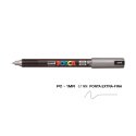 Marcador Uniball Posca PC-1MR 0,7mm Prata (26) 1un 1293135/UN