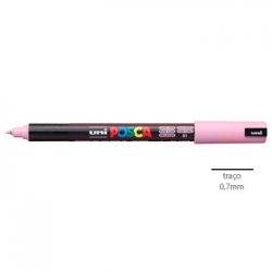 Marcador Uniball Posca PC-1MR 0,7mm Rosa Claro (51) 1un 1293323/UN