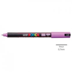 Marcador Uniball Posca PC-1MR 0,7mm Lavanda (P11) 1un 1293326/UN