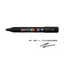 Marcador Uniball Posca PC-5M 1,8mm Preto (24) 1un 1293092/UN