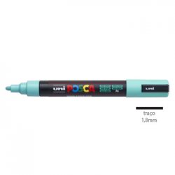 Marcador Uniball Posca PC-5M 1,8mm Verde Aqua (P6) 1un 1293348/UN