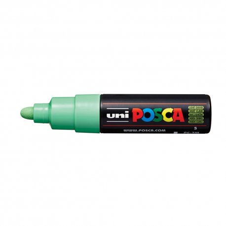 Marcador Uniball Posca PC-7M 4,5mm Verde Claro (5) 1un 1293293/UN