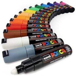 Marcador Uniball Posca PC-7M 4,5mm 15 Cores 15un 1293297