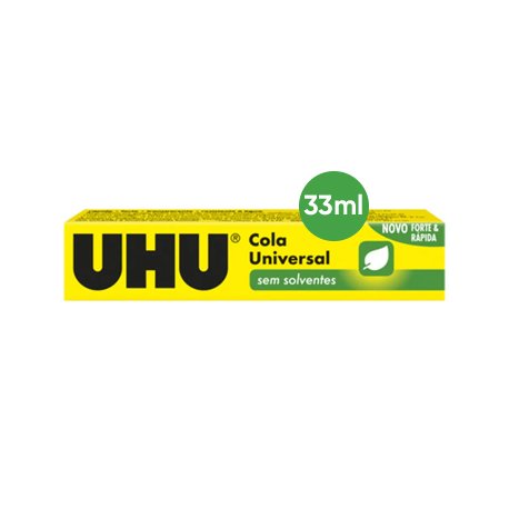 Cola Universal 33ml s/Solventes Bisnaga UHU 1un 1071015