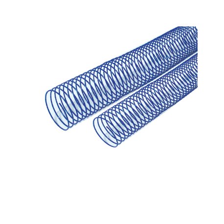 Argolas Espiral Metálicas Passo 5:1 38mm Azul 25un 171Z28878