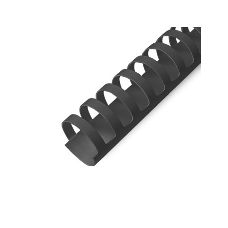 Argolas PVC Encadernar 22mm Preto 195 Folhas 35051 100un 1713001