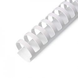 Argolas PVC Encadernar 25mm Branco 240 Folhas 35036 50un 1703028