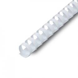 Argolas PVC Encadernar 16mm Branco 130 Folhas 10971 100un 1713015