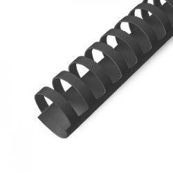 Argolas PVC Encadernar 28mm Preto 270 Folhas 35047 50un 1713026