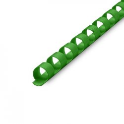 Argolas PVC Encadernar 06mm Verde 20 Folhas 100un 1713580