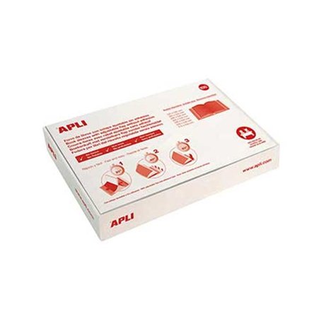 Forra Livros Ajustável 285x530mm 130mic Apli 25un APL016907PK25