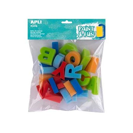 Esponja Carimbo ABC Apli Kids Paint & Fun 26un APL17465