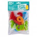 Esponja Carimbo 123 Apli Kids Paint & Fun 10un APL17466