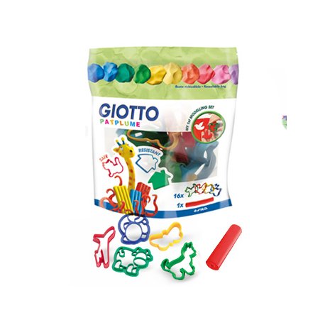 Acessorios Modelagem Giotto Patplume Blister 16un + 1 rolo 160688700