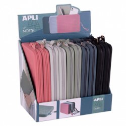 Bolsa Silicone XL Up North com Fecho Apli Expositor 10un APL19566