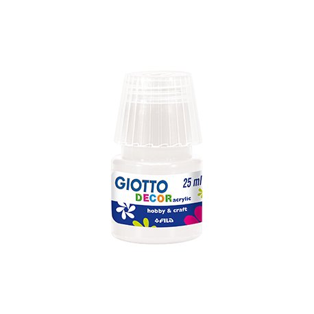 Guache Decor Acrílico 25ml Giotto Branco 160538101