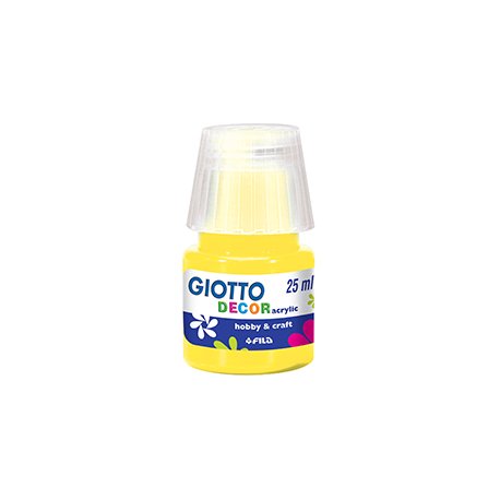 Guache Decor Acrílico 25ml Giotto Amarelo 160538102