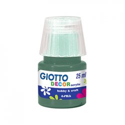 Guache Decor Acrílico 25ml Giotto Verde Floresta 160538113