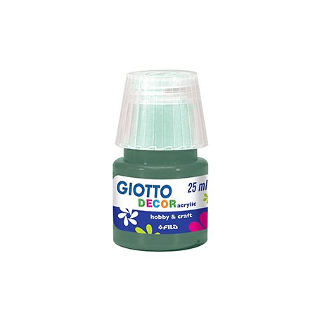 Guache Decor Acrílico 25ml Giotto Verde Floresta 160538113