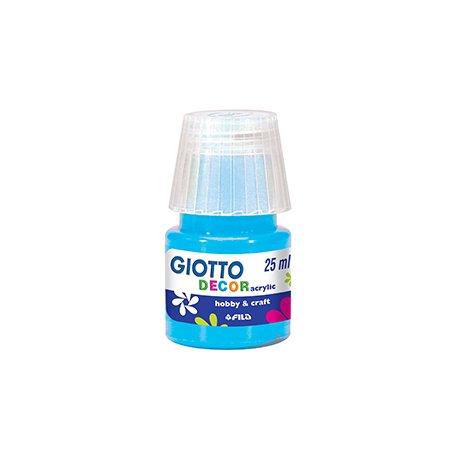 Guache Decor Acrílico 25ml Giotto Azul Celeste 160538118