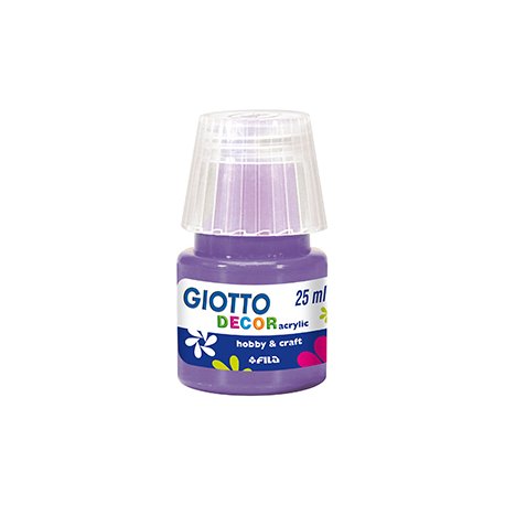 Guache Decor Acrílico 25ml Giotto Violeta 160538119