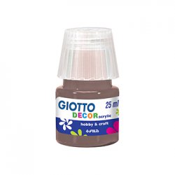 Guache Decor Acrílico 25ml Giotto Castanho Umber 160538123