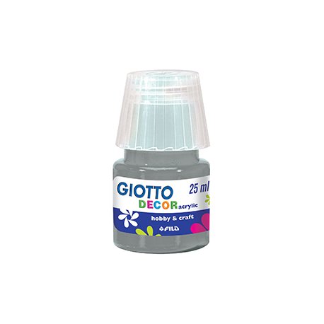 Guache Decor Acrílico 25ml Giotto Prata 160538150