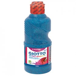 Guache Líquido 250ml Giotto Extra Quality Azul Glitter 160531204