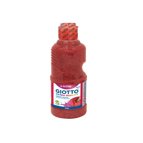 Guache Líquido 250ml Giotto Extra Quality Vermelho Glitter 160531206