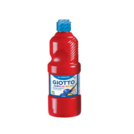 Guache Líquido Acrílico 500ml Giotto Vermelho 160533708