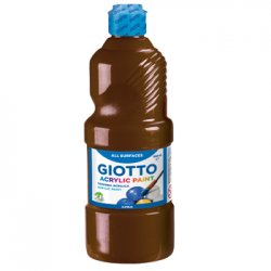 Guache Líquido Acrílico 500ml Giotto Castanho 160533728