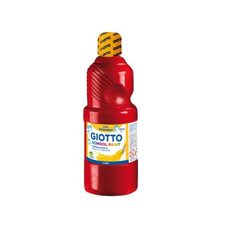 Guache Líquido 500ml Giotto Escolar Vermelho Forte 160535308