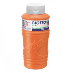 Guache Pintura Dedos 750ml Giotto Dita Laranja 160536005