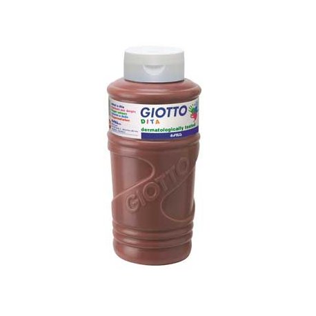 Guache Pintura Dedos 750ml Giotto Dita Castanho 160536028