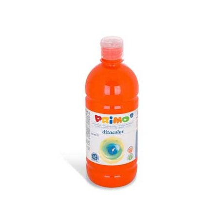 Guache Pintura Dedos 750ml Primo Laranja 1601205