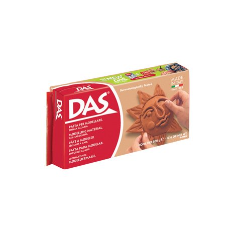 Pasta Modelar Terracota TS500 DAS 500g 1609002