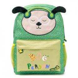 Mochila Escolar Ambar Dog Person Green Furry 25L 1706246