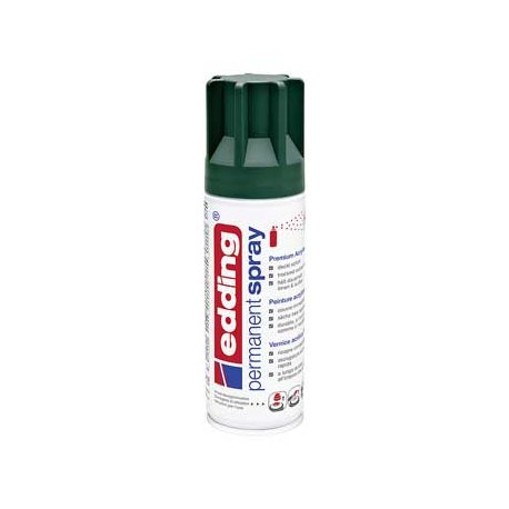 Tinta Acrílica Edding 5200 Spray 200ml Verde Musgo 1300904