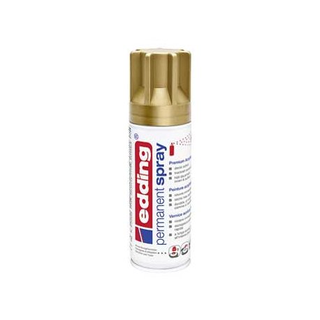 Tinta Acrílica Edding 5200 Spray 200ml Ouro Rico 1300924