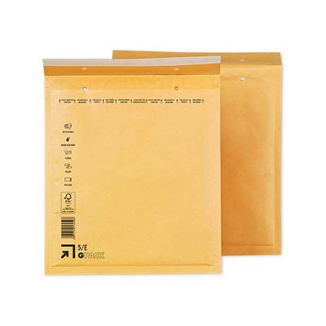 Envelope Almofadado 220x265mm Kraft Nº2 5/E 10un 16122830005/10