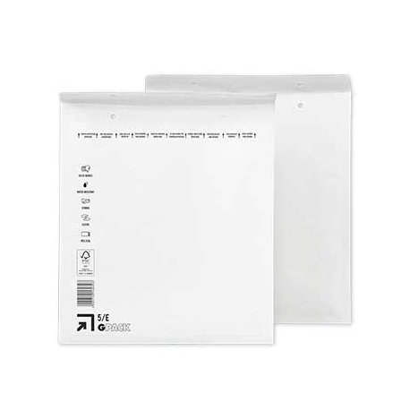 Envelope Almofadado 220x265mm Branco Nº2 5/E 1un 16122830015