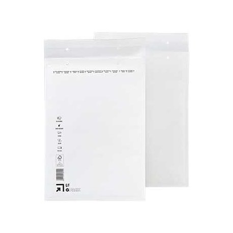 Envelope Almofadado 220x340mm Branco Nº3 6/F 1un 16122830016