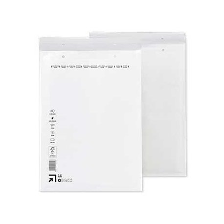 Envelope Almofadado 230x340mm Branco Nº4 7/G 1un 16122830017