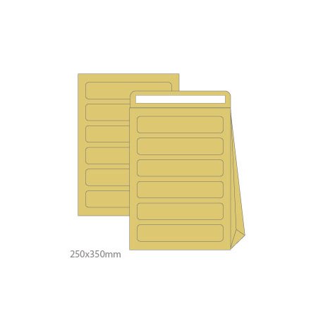 Envelopes Saco Correio Interno 250x350x60mm B4 Kraft 10un 1611015